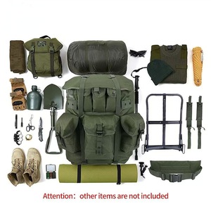 Mochila Táctica Impermeable <span class=keywords><strong>para</strong></span> Exteriores con Estructura de <span class=keywords><strong>Hierro</strong></span>, Mochila de Senderismo de Gran Capacidad de 70L - Product Image 4