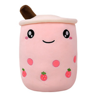 Jouet en peluche Boba de plusieurs tailles, tasse de thé au lait à bulles, jouet en peluche à bulles