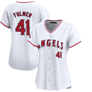 2025 femmes grande taille Los Angeles maison limitée maillot chemises de Baseball uniformes brodés blancs personnalisés avec Logos cousus - Product Image 4