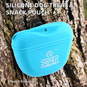 Bolsa de Silicona Portátil para Premios de Perros, Ligera, para Entrenamiento de Mascotas, Tamaño Personalizado, Bolsillo para Comida y Snacks de Plástico Sostenible - Product Image 5