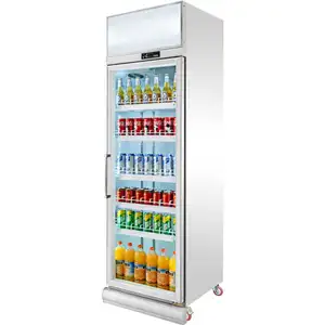 Commerciële Dranken En Bier Display Koelkast Koelkast Voor Supermarkt/Bar Gebruik Koelapparatuur Type