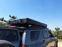 Leichtgewichtiges 57kg Aluminium-Wabendachzelt 4WD Autozelt für Australien Ute Touring 4x4 Offroad Camping