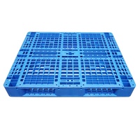 Palette plastique fermée à simple face, prix en acier, robuste à 4 voies, 1200x1000, offre spéciale