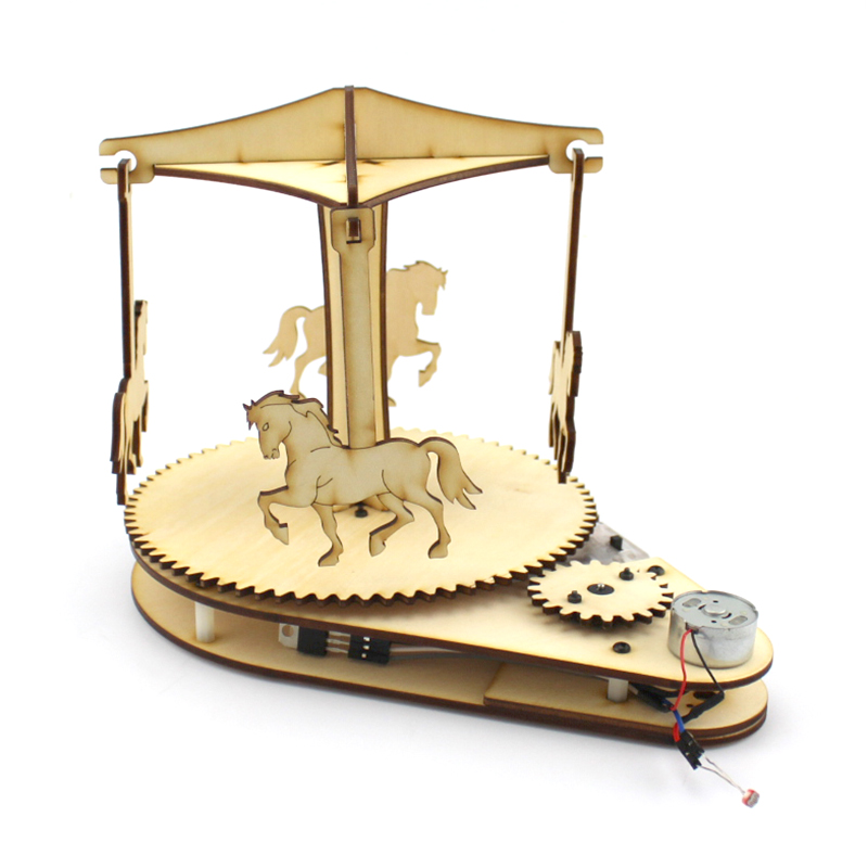 7335 Contrôle de la lumière rotation en bois n &deg; 1