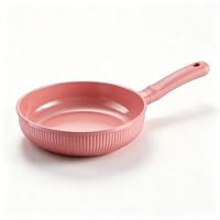 Poêle à frire en céramique antiadhésive 20/24/28 cm, poêle de cuisson en métal, poêle de chef légère en aluminium, sans PFOA, compatible avec les cuisinières à induction, fabrication OEM