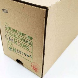 Bulk Discount CF1/4W-1.5Kohm5% T52 1/4W Resistors Carbon Film Resistors 1.5Kohm 5% 1/4W - Product Image 1
