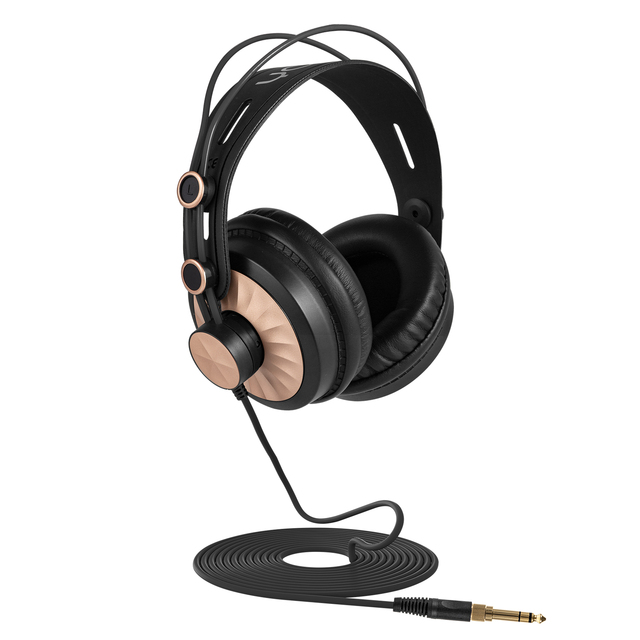 Professional Monitor Over-ear Headphones Wired 3.5mm Interface Custom Fit No Noise Cancellation Private Mold Waterproof DJ