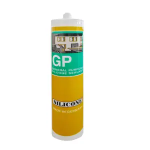 Blanco transparente Impermeable de alta calidad Gap Filler ácido acético sellador de silicona de uso general