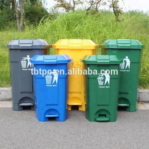 Poubelle de 70l et poubelles à pédale à 2 roues et poubelle à roue verte et poubelles de recyclage <span class=keywords><strong>sur</strong></span> roues - Product Image 3