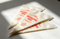 100 pièces/sac, Tailles S M L, Poches à douille jetables à soufflet latéral en PE de qualité alimentaire pour la décoration de gâteaux, glaçages, fondants et crèmes