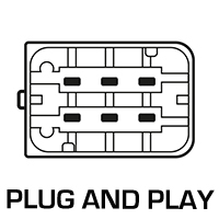 Regolatore Finestrino Adattabile per OE A9607201746, 9607201146 - Product Image 2