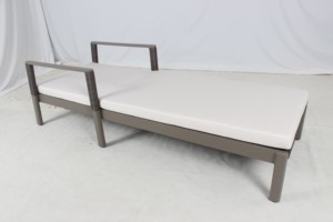 Chaise longue réglable en rotin pour terrasse extérieure, mobilier de <span class=keywords><strong>piscine</strong></span> commerciale, pour <span class=keywords><strong>hôtel</strong></span> - Product Image 3
