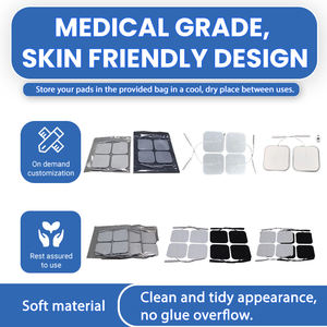 Électrodes de récupération de type aiguille d'électrothérapie ODM/OEM personnalisées 50x50 dizaines électrodes de physiothérapie tampons de remplacement dizaines de patchs - Product Image 3