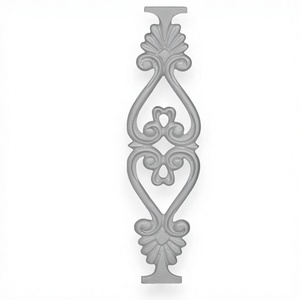 Conectores de Hierro Forjado de Acero Balaji Metals Premium, Accesorios Ecológicos Resistentes, Fácil de Ensamblar, para Cercas 3D, Puertas y Enrejados - Product Image 1