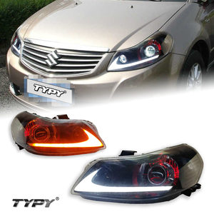 Faro Delantero TYPY para Suzuki Tianyu SX4 2006-2016, Lente Láser con Luces de Circulación Diurna LED y Señales de Giro Dinámicas - Product Image 1