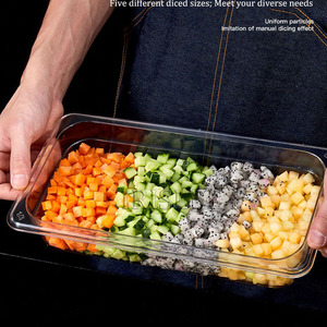 Máy cắt khoai tây, cà rốt, dưa chuột thương mại, máy cắt rau củ tự động 220V - Product Image 4