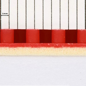 Goma de Tenis de Mesa DHS Cloud & Fog 3, Aprobada por la ITTF, Puntos Exteriores Largos OX /1.0 mm, Ofensiva, Nivel Intermedio a Avanzado - Product Image 3