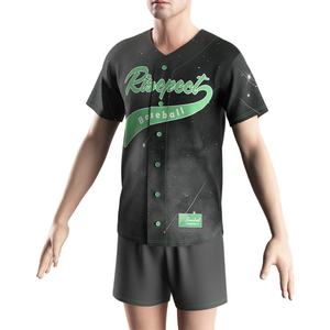 Camiseta de Béisbol Ligera, Transpirable, con Costuras Resistentes y Logotipo Personalizado para el Día del Partido y Entrenamiento - Product Image 3