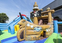 Bon marché gonflable de thème de mer centre de jeux, aire de jeux gonflable pour enfants