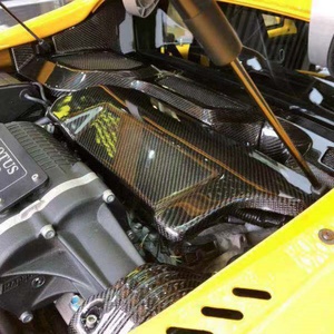 แผงกันกระแทกฝากระโปรงหน้า คาร์บอนไฟเบอร์ สำหรับ Lotus รุ่น Exige S ปี 2015 ขึ้นไป Olotdi - Product Image 2