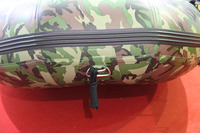 Bateau gonflable en caoutchouc de 3.3m, 11 pieds, vente en gros, canot de pêche, sauvetage, voyage, motif de camouflage