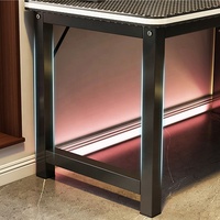 Mesa de computadora en forma de L, escritorio para juegos y silla
