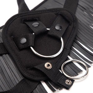 Harnais porte-dildo en cuir pour femmes, avec porte-<span class=keywords><strong>culotte</strong></span>, pour couples lesbiennes - Product Image 4