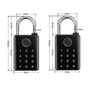 Cerradura Inteligente para Puerta con Huella Dactilar Tuya, Resistente al Agua, con Llave, Nuevo - Product Image 3