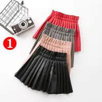 Children's Vintage Pleated Skirt for Girls
