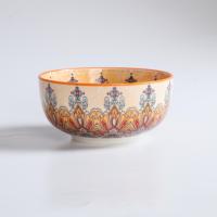 Vaisselle en céramique de style marocain personnalisée, vente en gros, assiettes et bols, porcelaine de luxe, ensembles de vaisselle nordiques