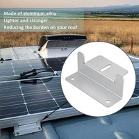 Supports de montage en Z pour panneaux solaires Emperysolar EPR-ABS-03 en ABS anodisé avec garantie de 15 ans pour une utilisation à domicile, sur yacht et en caravane