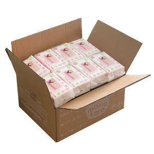 Lingettes pour bébé douces fabriquées par un fabricant OEM avec extrait de feuille de pêche, eau pure, jetables, pour usage nettoyant. - Product Image 1