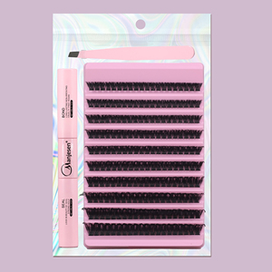 <span class=keywords><strong>Cils</strong></span> en grappe DIY Neon Coral Surge 117D D Curl 14-19mm, couleurs vives et lumineuses, fluorescentes, tropicales, audacieuses, pour les vacances et les soirées - Product Image 1