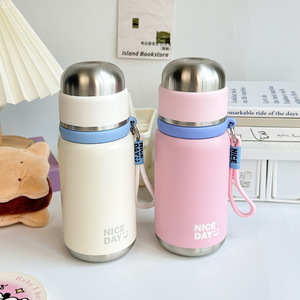 Nice Day Insulated Water Bottle 316 Stainless Steel Mini Portable For Students - Product Image 1