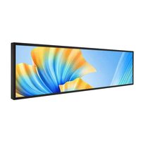 Écran LED numérique ultra-mince de 2,24 m de hauteur P2.5 pour intérieur, panneau d'affichage numérique, plug & play, totem LED pour hall d'hôtel
