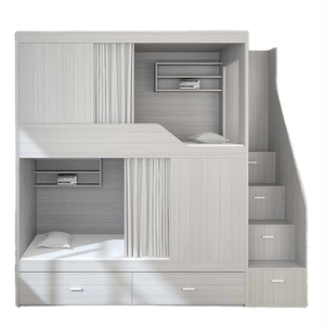 Cápsulas espaciales para dormir, literas de madera para apartamentos de estudiantes, hoteles de e-sports, literas japonesas de acero y madera para hostales. - Product Image 5