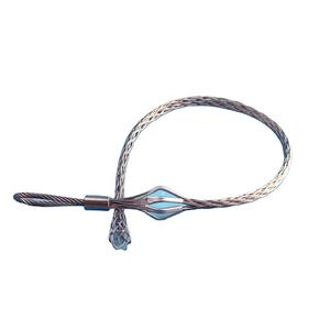 Poignées de traction pour câbles en acier avec doubles œillets, chaussettes pour câbles métalliques - Product Image 5