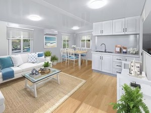 Thiết kế công nghiệp có thể tháo rời 20ft 40ft mở rộng thông minh Nhà ở hệ thống bằng gỗ Sandwich Panel cho phòng khách - Product Image 6