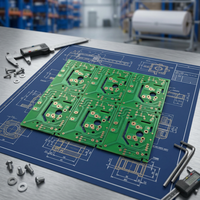 Placa de circuito impreso para ordenador de placa única, máquina para fabricar placas LED, placa PCB LED, placa PCB para cocina de inducción