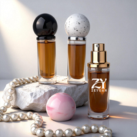 Flacon de parfum portable vide en verre cylindrique de 10 ml avec bouchon à sertir, logo personnalisé, flacon de parfum avec vaporisateur à fine brume