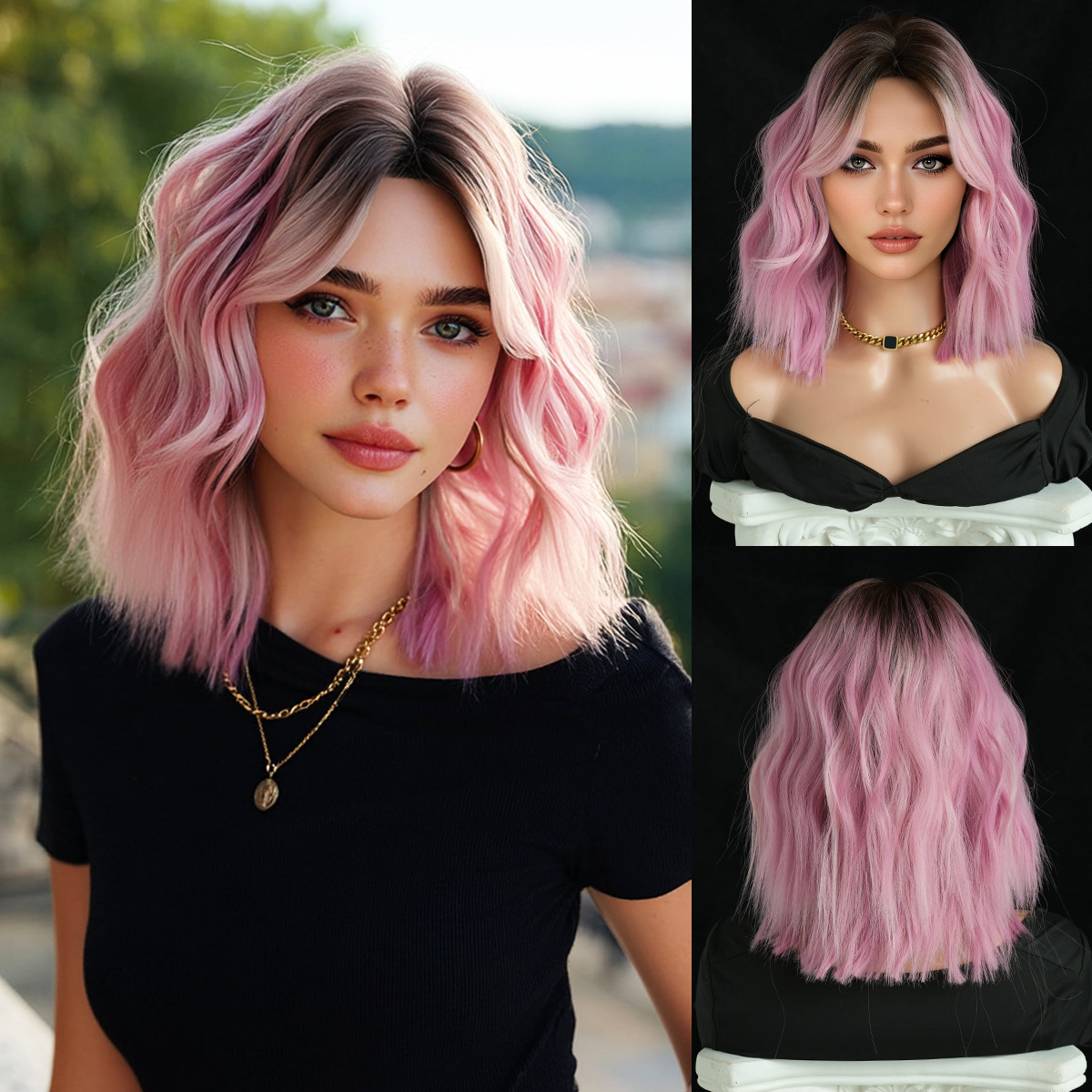 Peach blossom pink-14inch