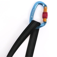 Hongyi Sangle de sangle tubulaire en polyester haute résistance lourd Accessoires d'alpinisme et d'escalade