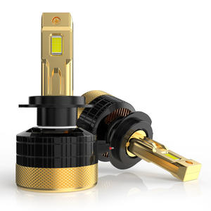 Modification <span class=keywords><strong>automobile</strong></span> LED haute puissance intégré feux de route et feux de croisement double luminosité H4 phares avant V2 - Product Image 5