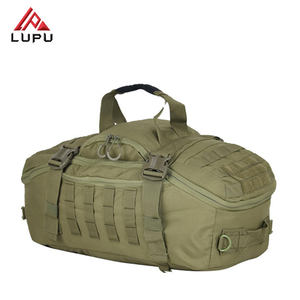 Sac de sport décontracté LUPU en polyester robuste avec fermeture éclair, imperméable, capacité 30-40L, pour voyages en plein air unisexe - Product Image 1