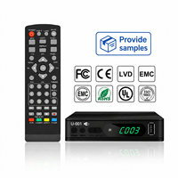 Decodificador de TV Digital DVB-T2 Full HD con WiFi ALI 802.11n 2.4GHz FTA, Suministro de Fábrica