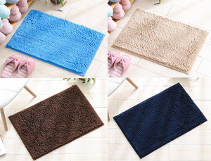 Tùy Chỉnh Kích Thước Nhiều Màu Xù Xì Chenille Có Thể Giặt Được Phòng Khách Thảm Thảm - Product Image 4