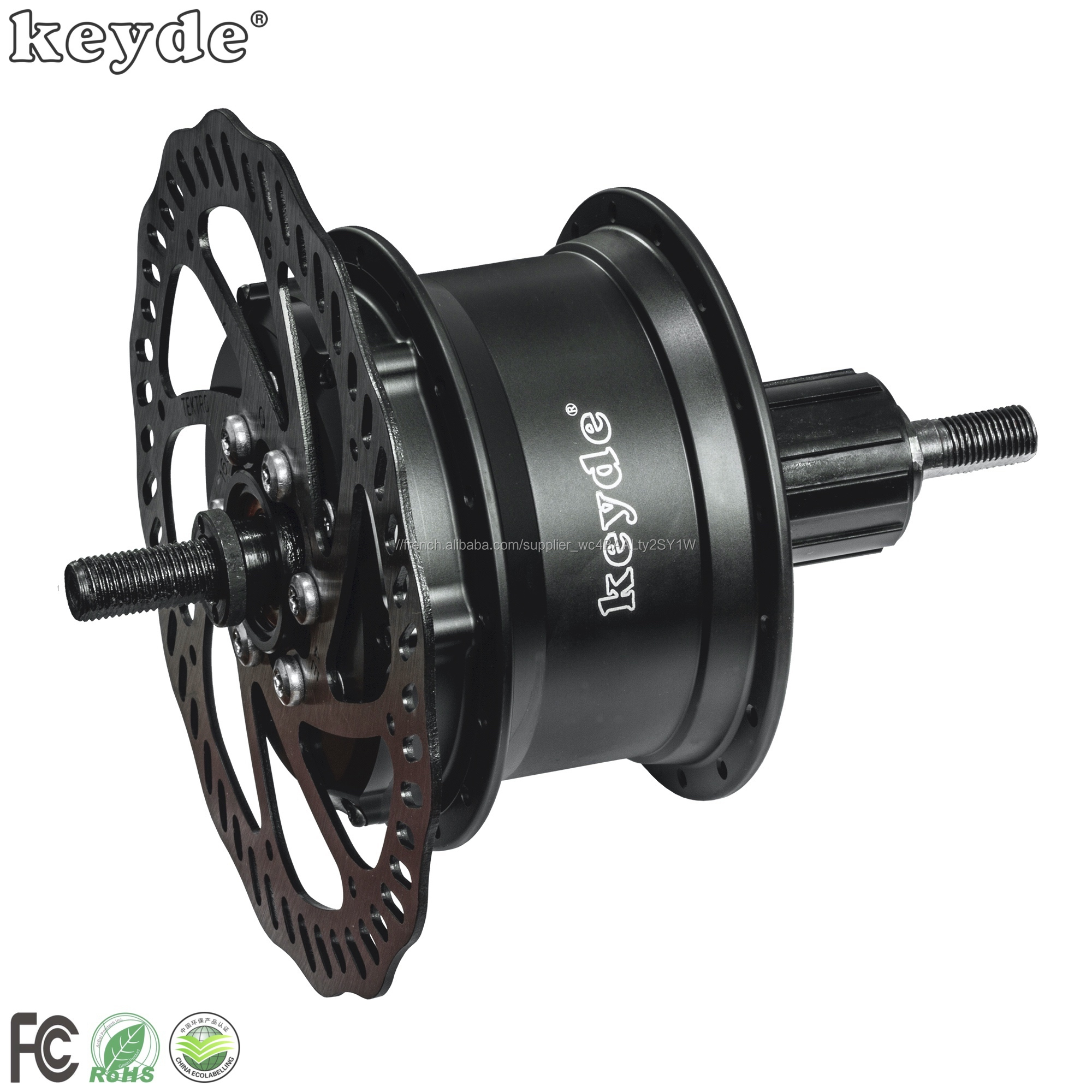 Moteur de vélo électrique sans engrenages sans brosse Keyde 250 W