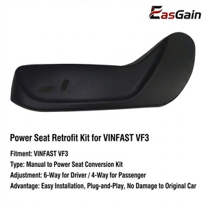 ชุดอัพเกรดเบาะนั่ง 3 ที่นั่งคุณภาพสูงสำหรับ VinFast VF พร้อมระบบ G-sensing, เบาะ<span class=keywords><strong>ป</strong></span>รับไฟฟ้าแบบปรับเอง, ระบบเข้า-ออกด้วยปุ่มเดียว - Product Image 4