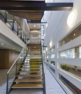 <span class=keywords><strong>Escalier</strong></span> droit en acier avec rampe en verre et éclairage LED, style moderne et luxueux, en bois, pour appartement, norme américaine. - Product Image 3