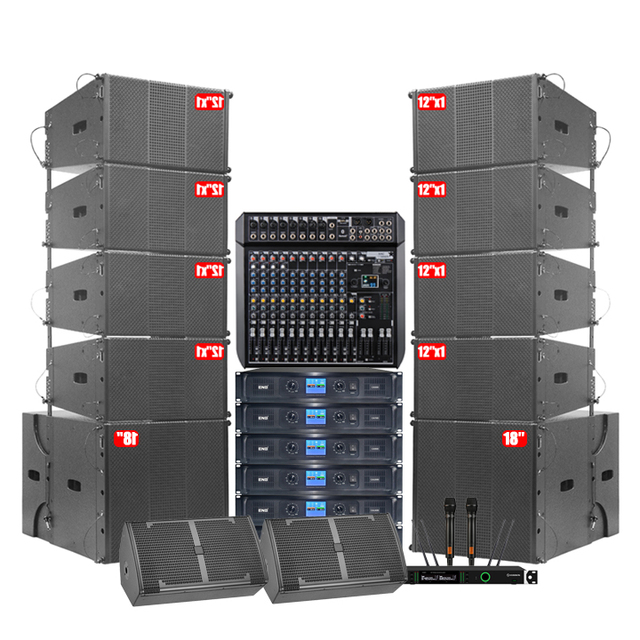 2026 High-quality CX12 12 Inch 2-Way Line Array Speakers 1800W Plywood Professional Audio Sound System Outdoor Stage 50Hz-20kHz